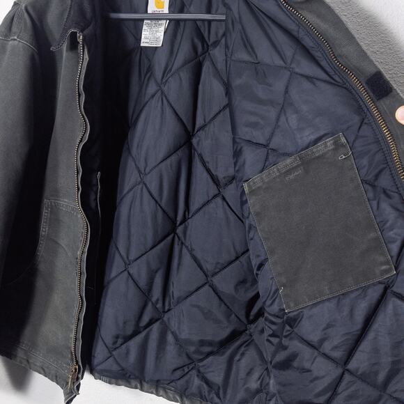 Carhartt Men’s Detroit Vintage Work Jacket Artisanal Utilitywear USA Made XL - Picture 11 of 16